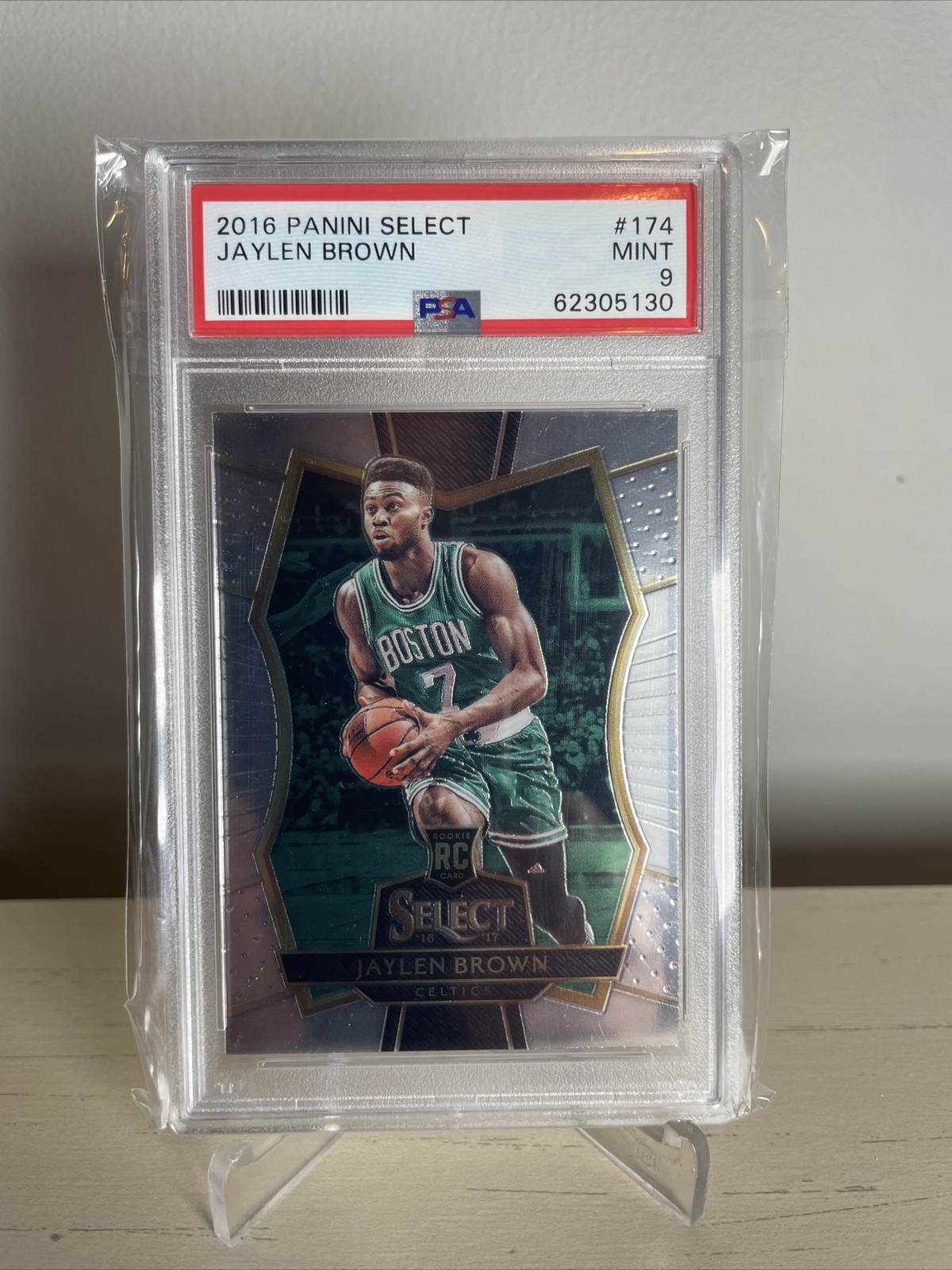 2016 Panini Select #174 Jaylen Brown RC PSA 9 MINT