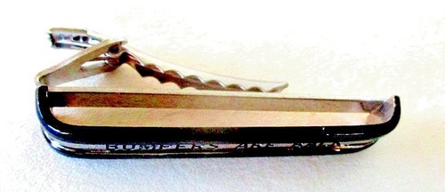 VINTAGE 1950'S "BUMPERS ARE BACK" WIDE TIE CLIP - Picture 2 of 3