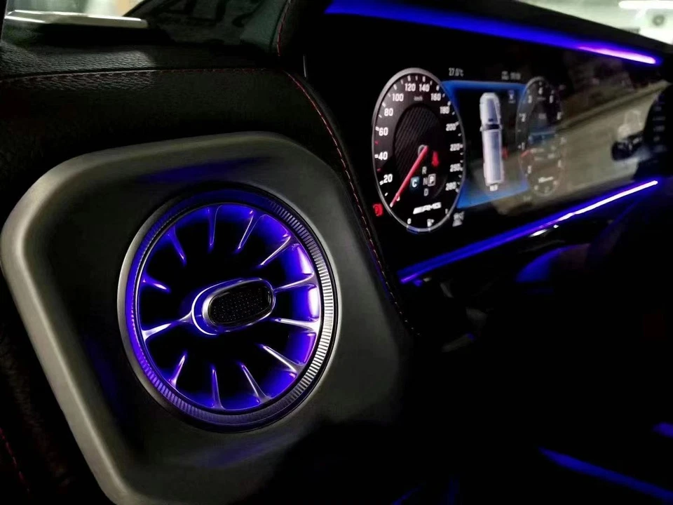 LED Ambient Lights Air Vent For Mercedes Benz W464 G class G500 G63 G65 G550 Foto 4 de 4