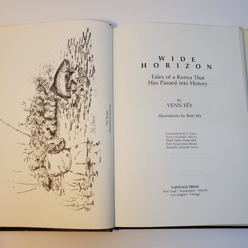 Venn Fey WIDE HORIZON "Tales of a Kenya That Has Passed Into History" HB/DJ - Picture 4 of 9