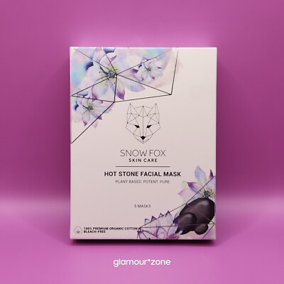 Snow Fox Skin Care Hot Stone Facial Mask, 5