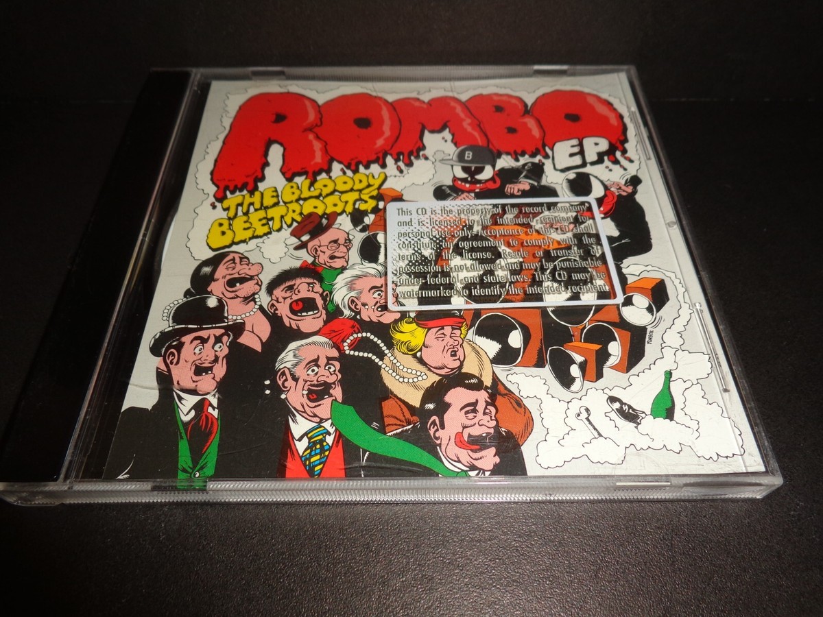 ROMBO EP by THE BLOODY BEETROOTS-Rare Collectible PROMOTIONAL CD w