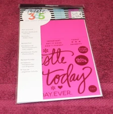 Me & My Big Ideas Create 365 Happy Planner - 3 Clear Dashboards & Stickers