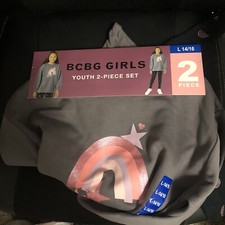 NEW BCBG Girls Youth 2-piece Set, Size Large 14/16