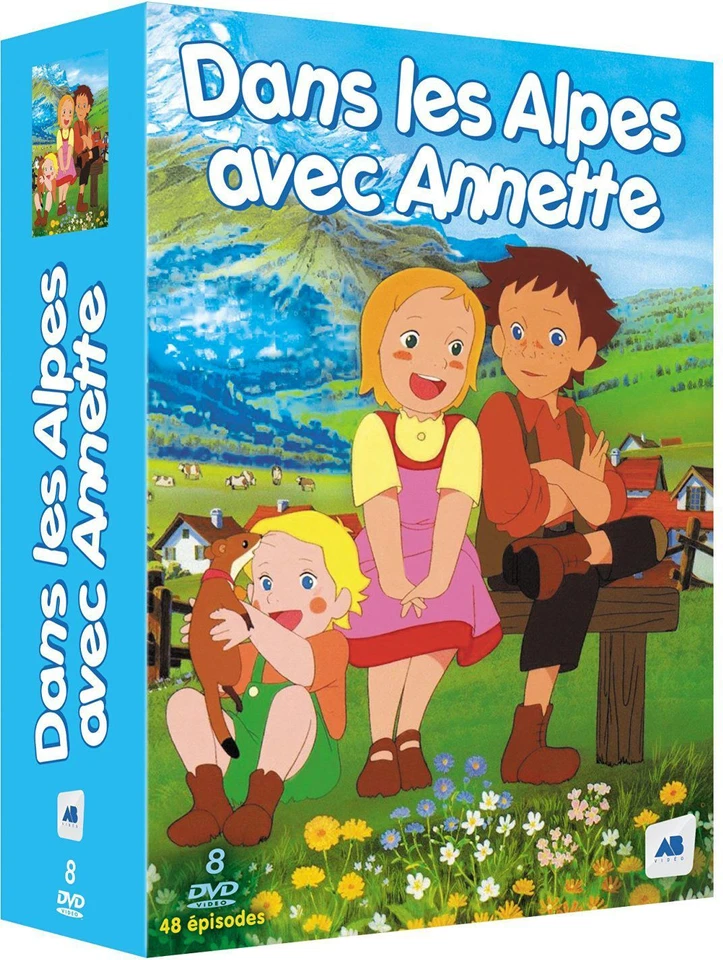 AB VIDEO Dans les Alpes avec Annette - Intégrale - Coffret DVD