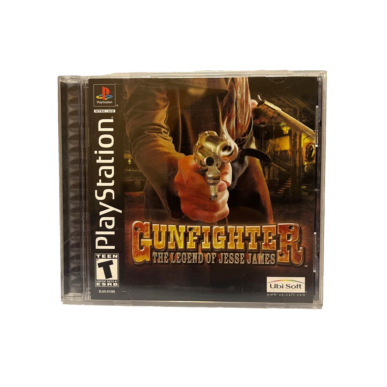 Gunfighter: The Legend of Jesse James (Sony PlayStation 1, 2001) Complete in Box
