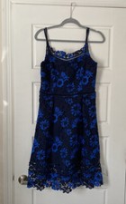 T. Tahari Floral Lace Dress