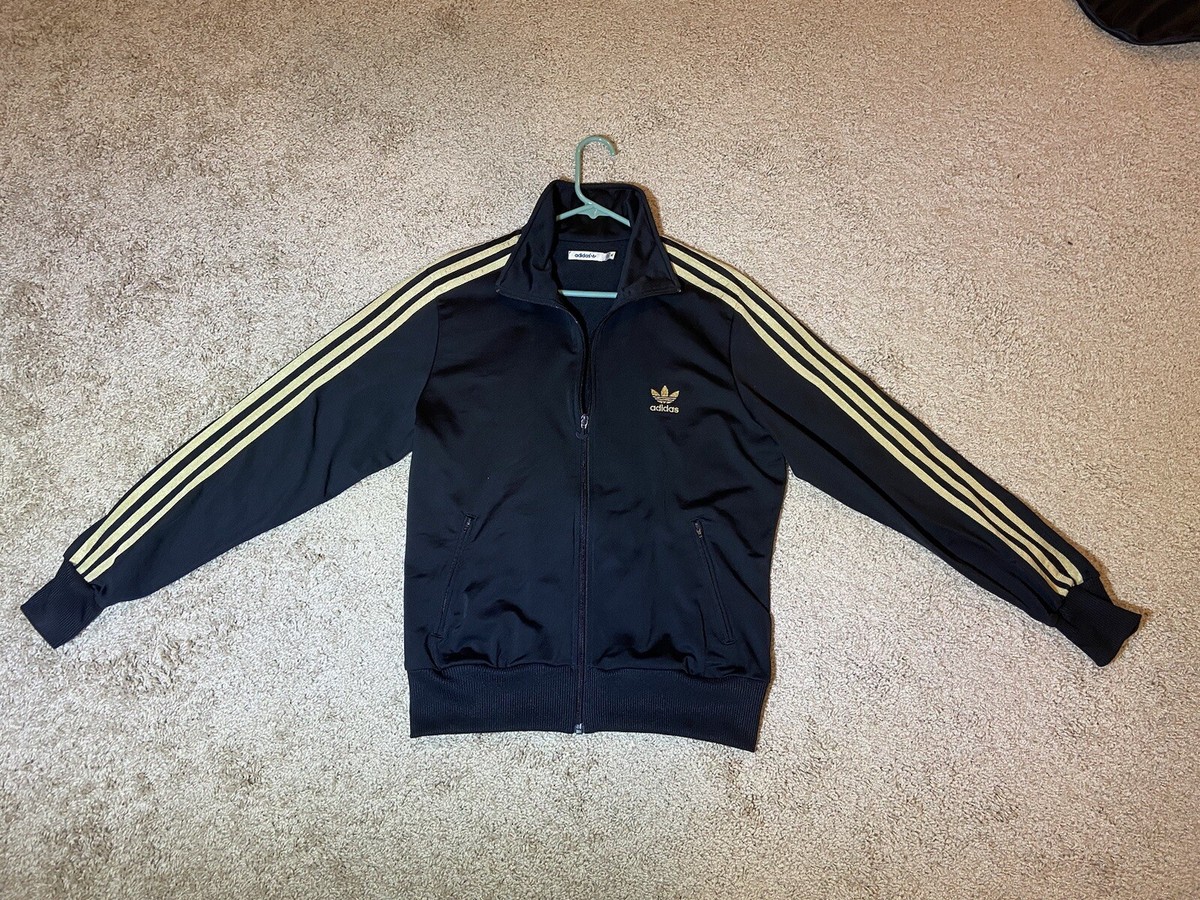 Adidas Jacket Black And Gold Women's Size XL | eBay