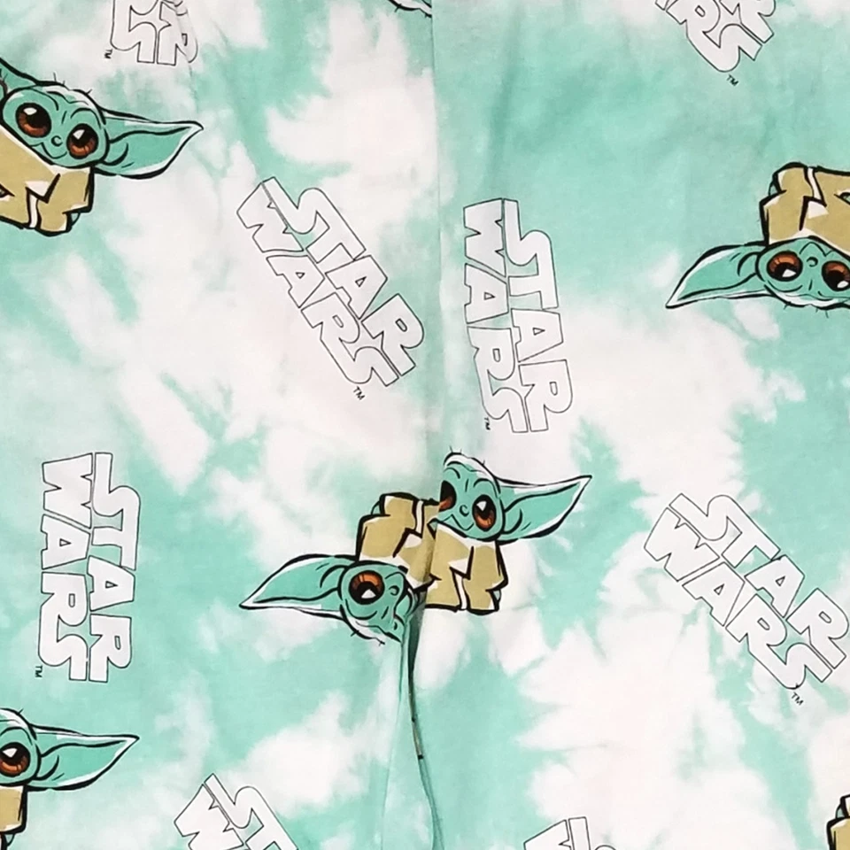 Pantalones de Pijama Star Wars Para Hombre Verde Bebé Yoda Grogu Joggers Pantalones para Dormir Foto 2 de 2