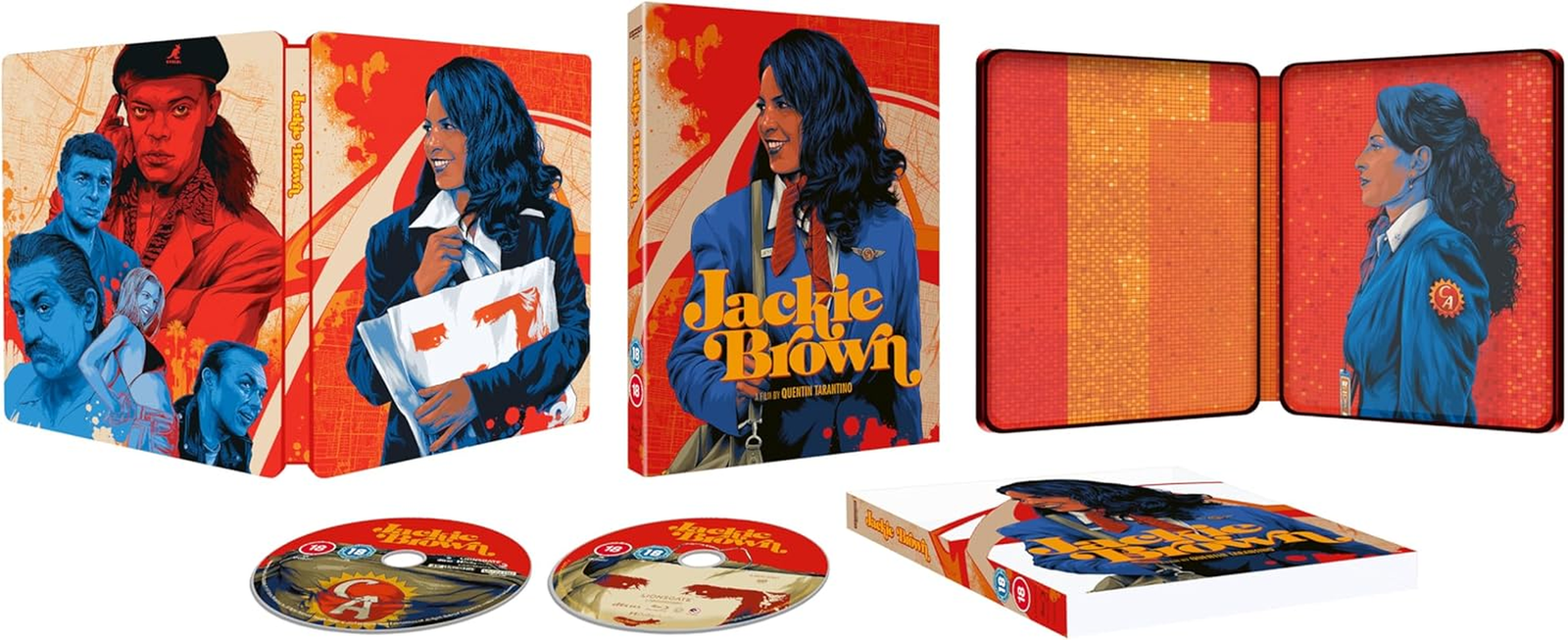 Jackie Brown (4K UHD Steelbook) [Region a & B & C]