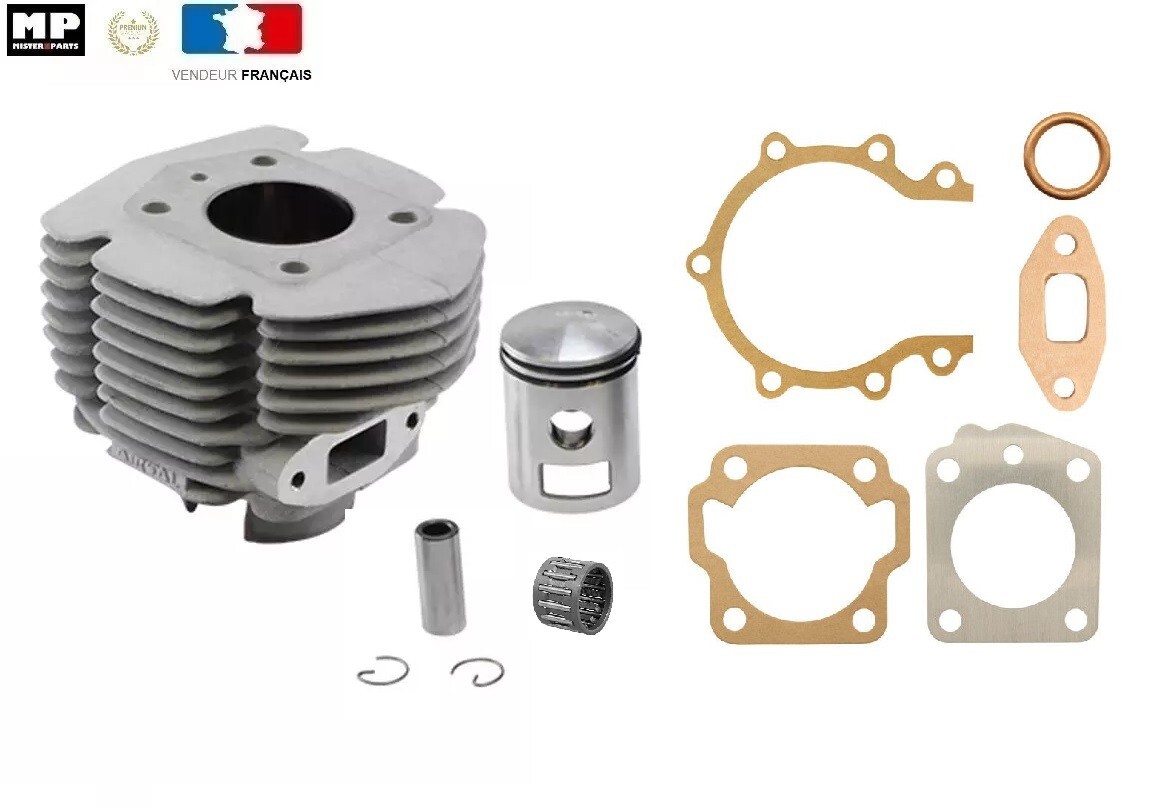 Pack moteur AV7 pour Motobécane MBK 88 avec cylindre piston en aluminium de 39mm