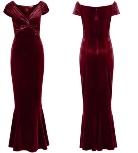 Size 14 Lipsy London Velour dress rrp £69.99