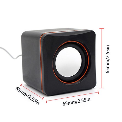Portable Wired USB Computer Speakers Stereo 3.5mm Jack For PC Laptop - Afbeelding 8 van 14