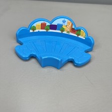 VTech Go Go Smart Wheels Train Station Replacement Part Blue 90 Degree Track