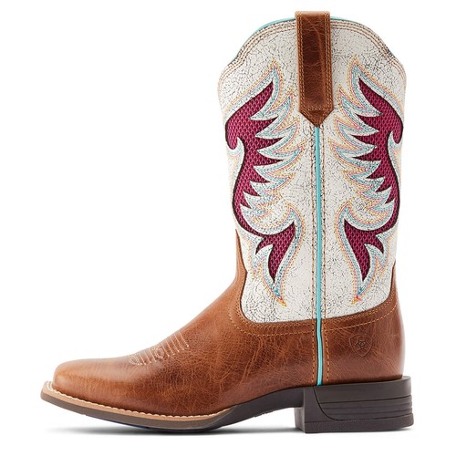 Ariat,Womens Pinto VentTEK 360 Boots, Distressed White - Picture 5 of 12