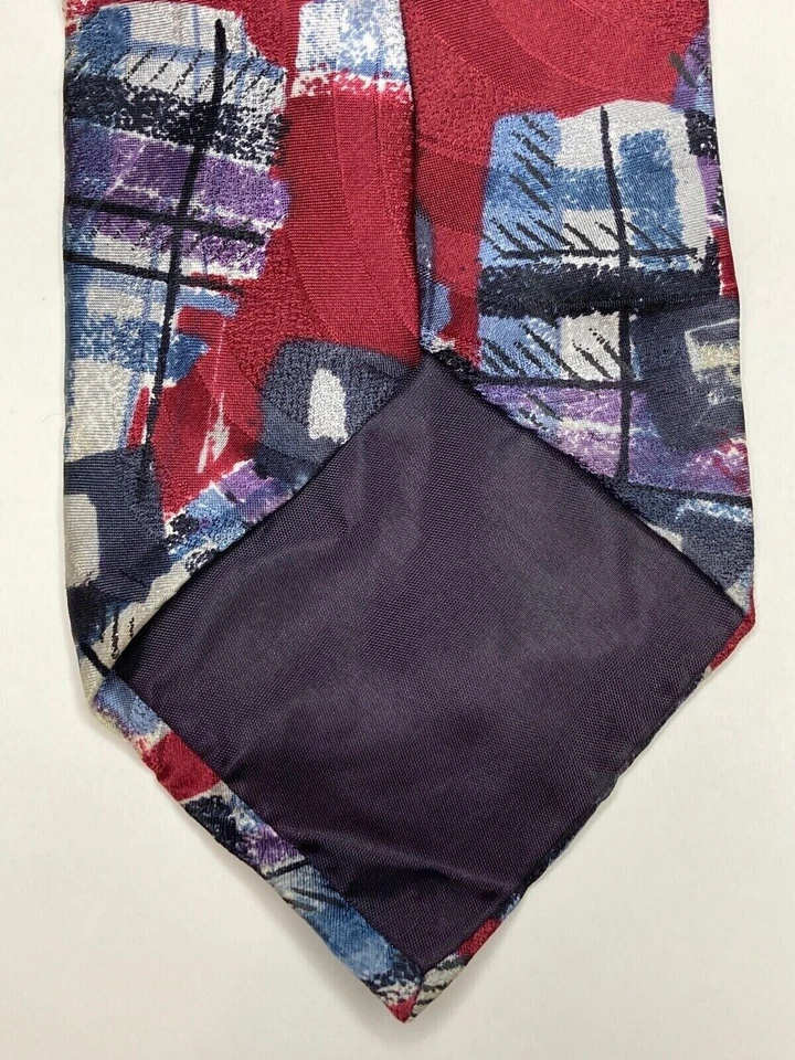 Corbata formal para hombre L'Atelier 57"Lx3,75"W corbata multicolor Foto 3 de 4