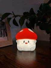 Mushroom Night Light, Cute Hug Mushroom Lamp, Led Squishy Soft Silicone Desk