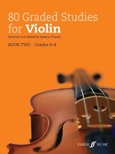 Jessica O'Leary 80 Graded Studies for Violin (Sheet Music) Graded Studies Series