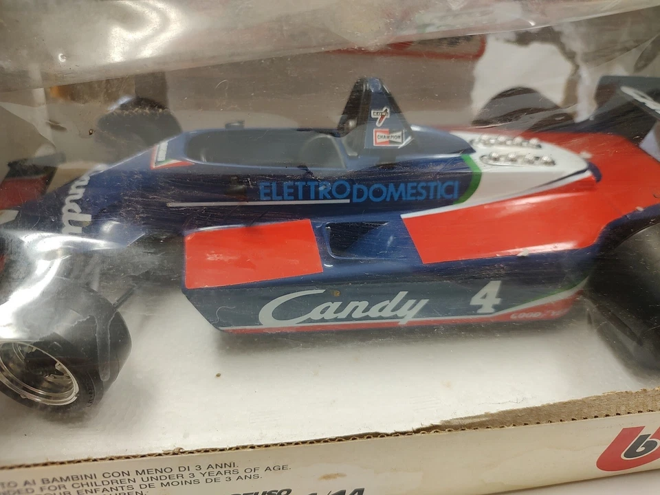 Candy Goodyear F1 Car Burago 1/14 DAMAGED BOX - Image 2 of 4