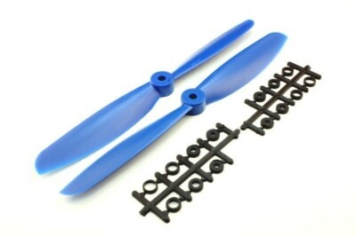 1 Paar Luftschraube / Propeller 11x4,5 rechts & links (CW & CCW) BLAU
