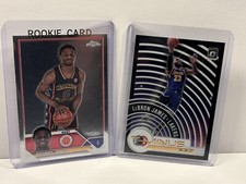 LEBRON & BRONNY JAMES Rookie Year & SP Insert Cards Father Son RC Lot LA Lakers