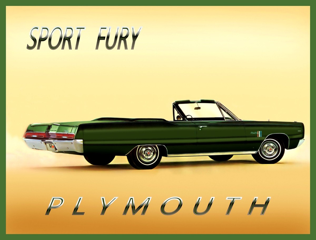 1967 Plymouth Sport Fury convertible, Toolbox - Refrigerator