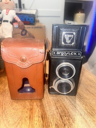 Vintage ARGUS Argoflex Seventy-five 75 Box Camera 75MM Made In U.S.A