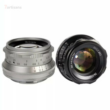 7artisans 35mm F1.2 Large Aperture Lens f/Sony E/M43/FujiFX/Canon EOS-M/Nikon Z