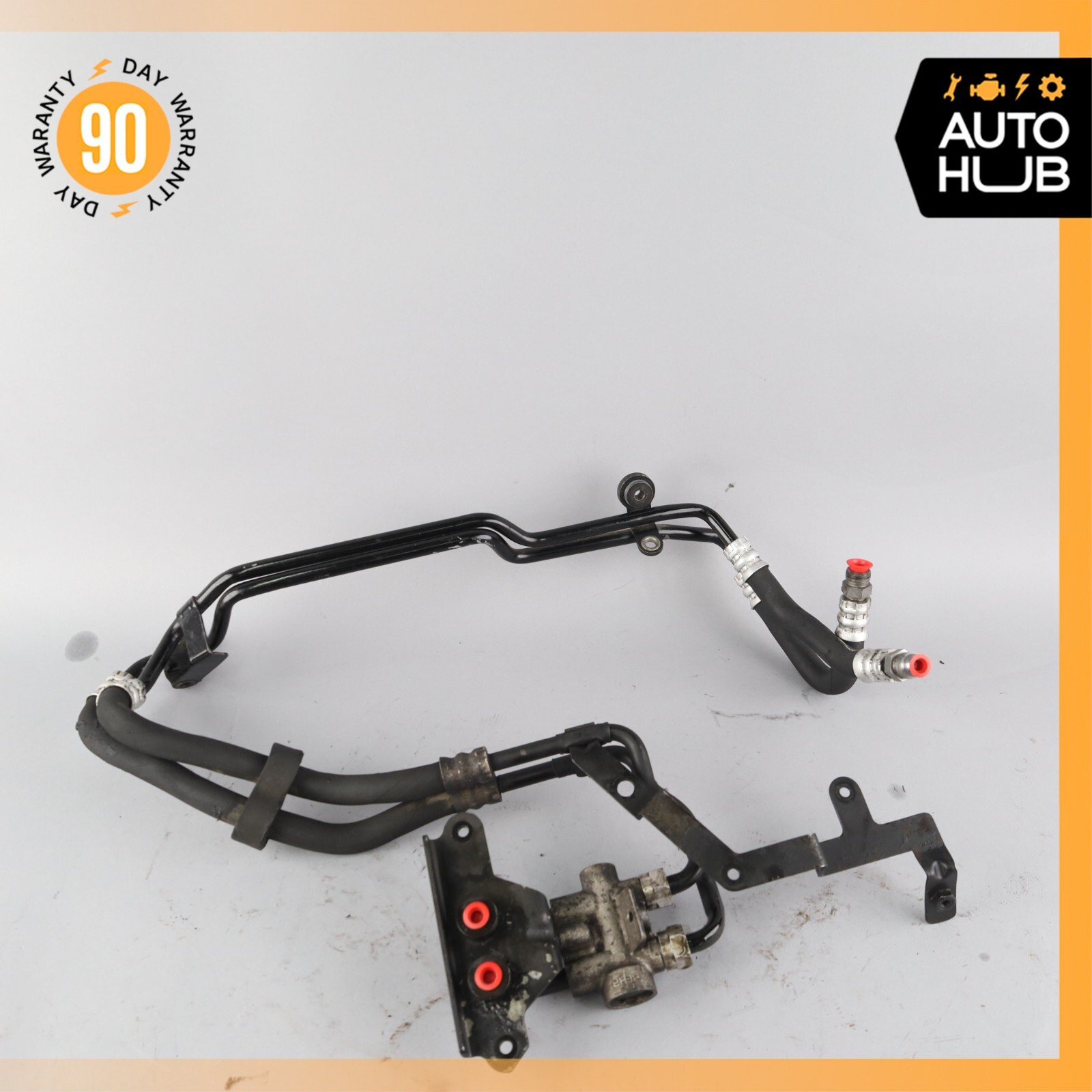 Bentley Continental GT Left Driver Side Transmission Oil Cooler Line OEM 53k