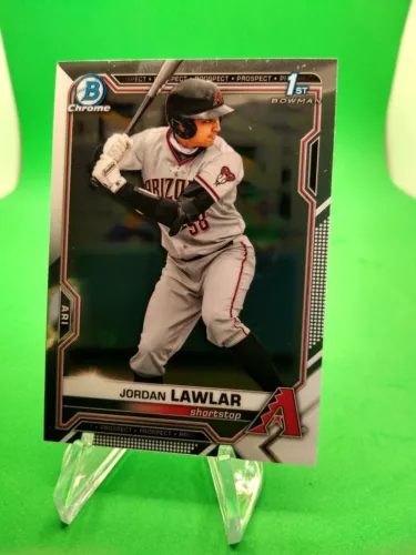 2021 Bowman Chrome Draft BDC-194 Jordan Lawlar  RC 1st Bowman Diamondbacks QTY