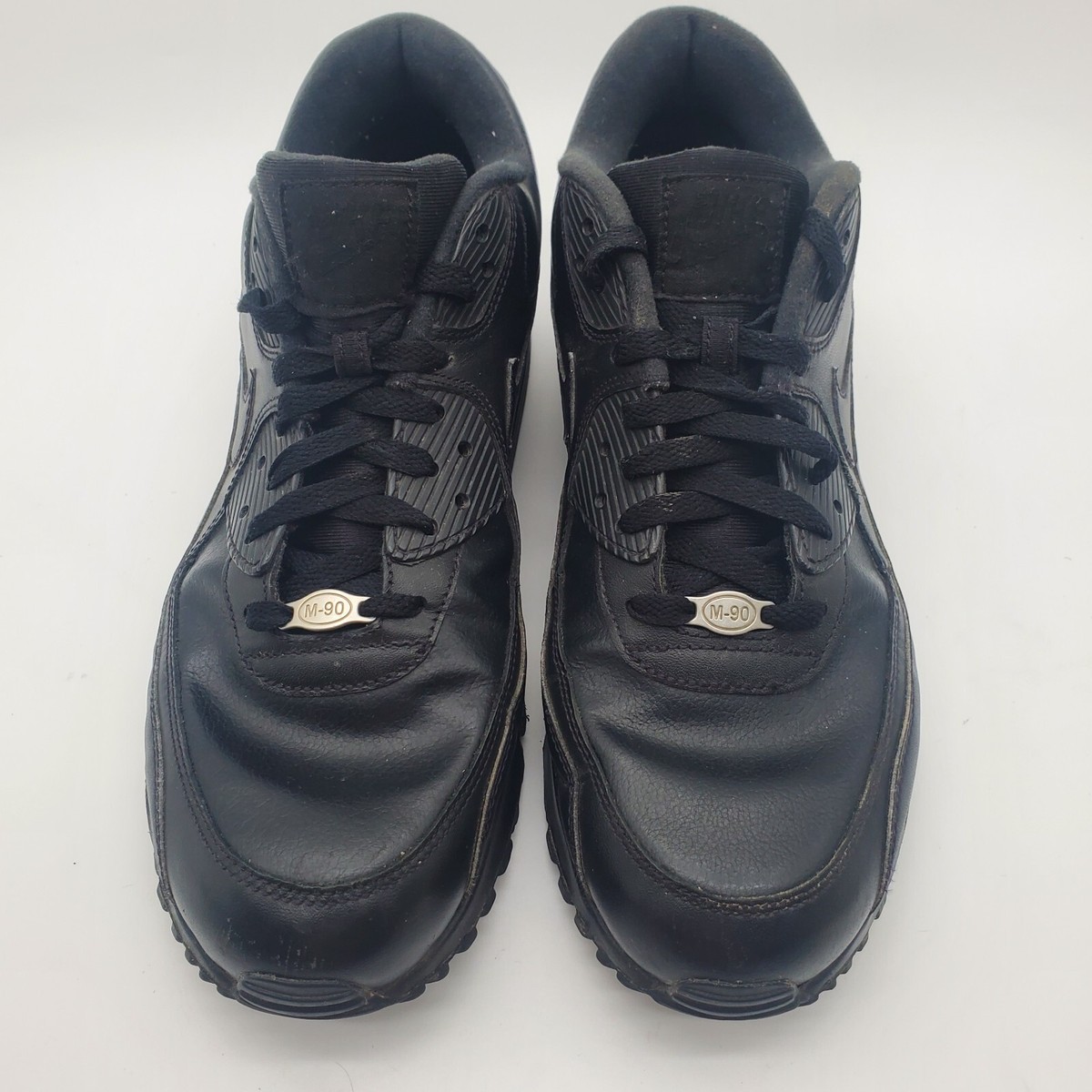 その他 Down p706p5g Nike Air Max 90 Men's Size 11.5 US 302519-001 Black Leather
