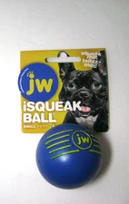 JW Pet iSqueak Assorted  Dog  Ball Blue