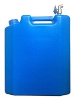 Wasserkanister 10L Kunststoff Mit Hahn Trinkwasserkanister Kanister Blau Pe