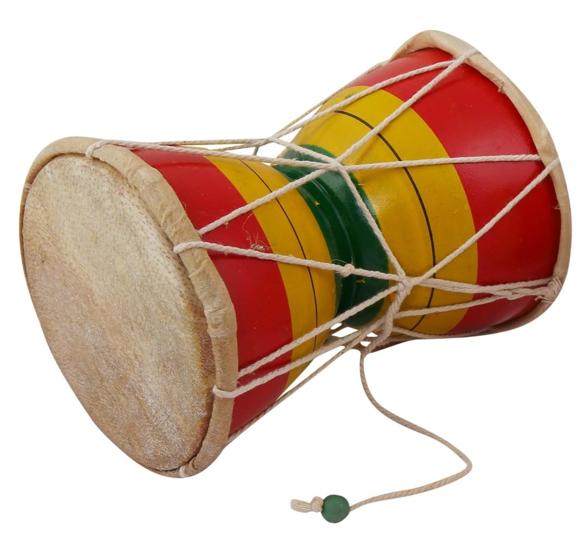 Handmade Damru Dholak Indian Musical Instrument/Pooja /Home Decor