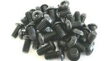 1/4 - 20 X 1/2" BUTTON HEAD SOCKET CAP SCREWS BLACK ALLOY STEEL 50 PCS