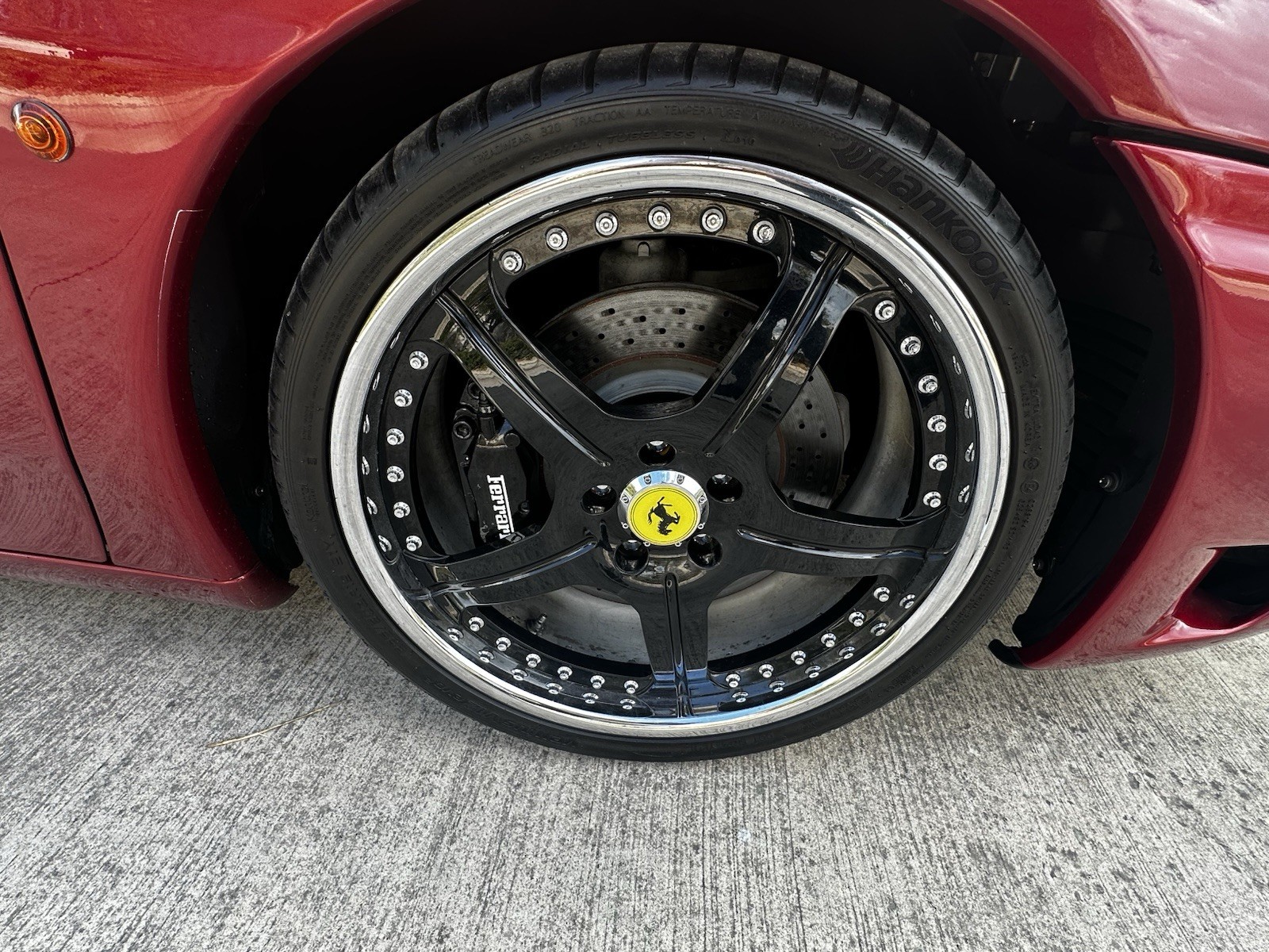 3 Piece Wheels 20 Rear 19 Front Wheel Rim for a Ferrari 360 Maya