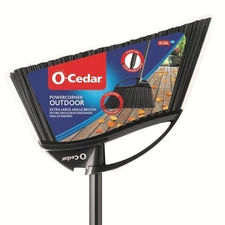 O-Cedar PowerCorner Outdoor Extra Large Angle Broom Free Shipping USA