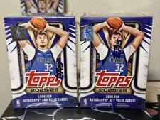 2025-26 Topps Basketball 2 Value Boxes NEW IN HAND ships same or next day! 