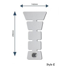 Eazi-Grip PRO Centre Tank Pads (E) Clear Honda MSX125 (GROM 125) 2013 - 2025