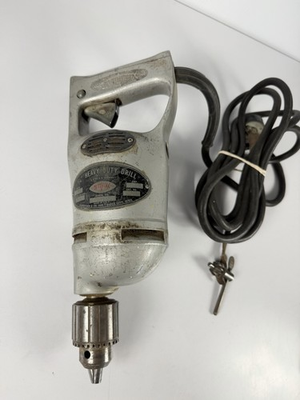 #ad #ad Vintage Sioux 1 4quot; Heavy Duty Drill Model Made In USA Original Cord Works $45.00