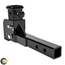 2" Folding Hitch Adapter Receiver For Trailer Hitch Extension Mount Wheelchair