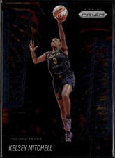 2025 Panini Prizm WNBA #6 Kelsey Mitchell Fireworks