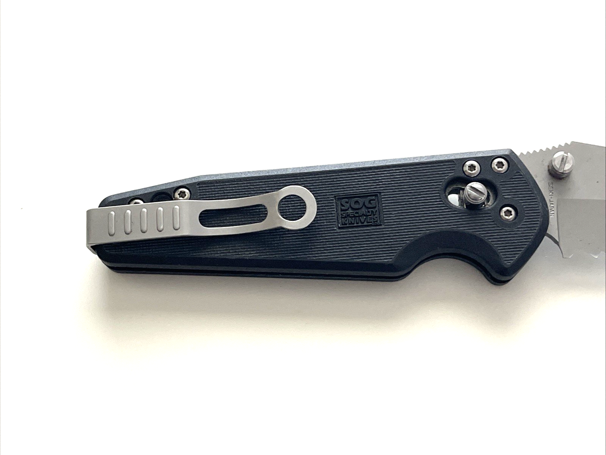 SOG MXV72 Mini X-Ray Vision Folding Knife ATS-34 Japan | eBay