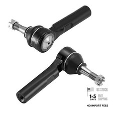 2pcs Front Outer Tie Rod Ends Kit Compatible with Cadillac 2002-2006 2 ES3493T