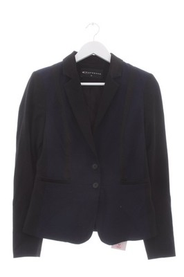 EXPRESSO Klassischer Blazer Damen Blazer Gr. DE 36 blau-schwarz Business-Look