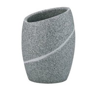 Kela Zahnputzbecher Talus Grau Dh 8X11 Cm Grau