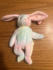 Ty Beanie Baby Hippie The Bunny 1998 Retired With Tags