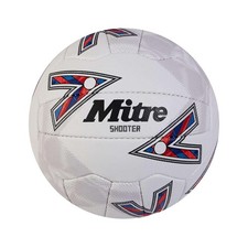 Mitre Shooter Netball 5 White/Red/Blue 5 White/Red/Blue