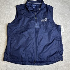 Men  s NEW Polo Golf Ralph Lauren Full Zip Windbreaker Vest USGA 2007 Size XL