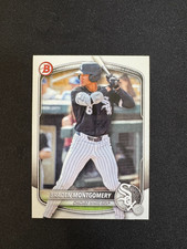 2025 Bowman Draft Baseball Braden Montgomery Chicago White Sox Paper Base #BD-18